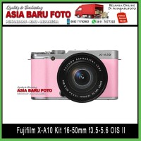 Fujifilm X-A10/XA10 Kit 16-50mm Lens Kamera Mirrorless - Pink