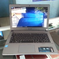 LAPTOP SECOND ASUS X450C DUALCORE KONDISI MESIN SEMUA NORMAL JOS FULLS