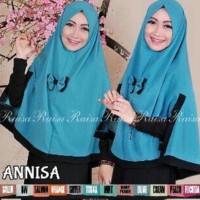 Jilbab Annisa Pita Premium / Khimar Annisa Pita / Jilbab Anisa DISKON