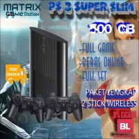 TERMURAH GRATIS ONGKIR Playstation 3 SUPER SLIM Sony PS3 SS 500gb Full