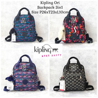 Jual backpack kipling ORI 3in1 /tas kipling original Murah