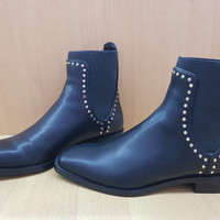 Sepatu Boots Kulit Zara