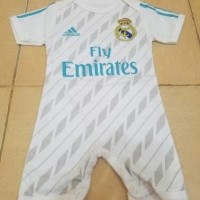 Setelan pakaian Baby Jumper Bayi Real Madrid 17/18 NOPUNG+PASANG NAMA