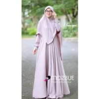 Gamis Syari Elegan Mewah Busana Muslim Wanita Modern MAORA Ori Limited