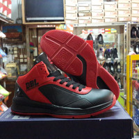 Sepatu Basket ARDILES - DBL Series | Fundamental | Hitam-Merah