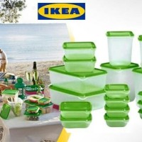 Jual IKEA PRUTA TEMPAT MAKAN ISI 17 pcs MURAH Murah