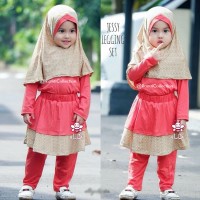 setelan busana muslim balita I baju anak unik I gamis anak I Jessy