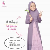 Littlesachi gamis set anak | HijabSallyHeart