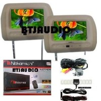 PAKET TV MOBIL DOUBLE DIN NAKAMICHI PLUS HEADREST MONITOR PLUS Murah