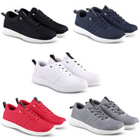 Sepatu Sneakers Kets dan Kasual Pria bisa untuk jalan santai sekolah k