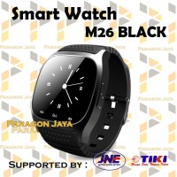 Promo Smartwatch M26 M26 Smart Watch Black Berkualitas