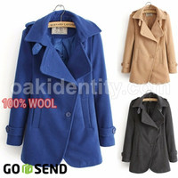WINTER OVERCOAT HUGERECT Mantel Musim Dingin Wanita | Baju Hangat