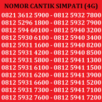 Jual Kartu Perdana Nomor Cantik No Telkomsel XL Indosat Simpati AS Murah