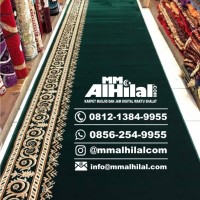Karpet Masjid Tebal Sajadah Alas Imam 1,5M Grade A TH-GM01