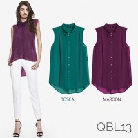 QBL13 - Women Sleveless Top - Pakaian Wanita MURAH