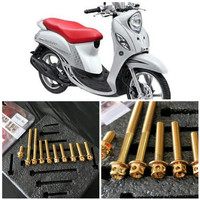 baut blok mesin cvt yamaha xeon fino fi 125 mio m3 soul gt mio j 1set