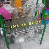 rak piring 3 susun jaman dulu