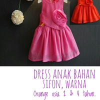 Dress Anak Bahan Sifon