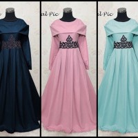Jual Gaun gamis pesta model baru baju kondangan muslimah Murah