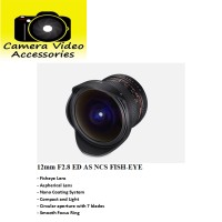 Samyang Lens 12mm Fisheye F2.8 for Canon