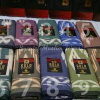 PROMO!!! Sarung Mangga Gold Kembang MURAH