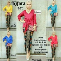 Setelan kebaya modern tanah abang batik modern atasan modern KIFARA SE