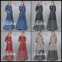 gamis aiisha dress ori shofiya