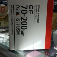 Lensa Canon EF 70-200 F/2.8L IS II USM Imange Stabilizer Ultrasonic