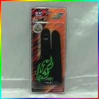 sarung jari tangan yoyo auldey blazing teens glove green hijau 676933