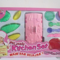 Lego MAINAN ANAK EDUKASI LILIN FUN DOH ORI ASLI VARIANT SET DAPUR
