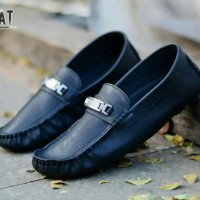 New Sepatu Casual Slip On Pria Branded Orginal Kulit Asli Nmz:6530