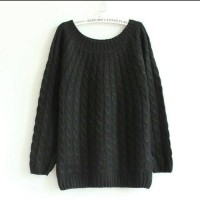 BAJU WANITA SWEATER Discount Sweater wool rajut Tebal untuk liburan