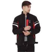 ORI SHD 704 Jaket touring motor semi kulit pria cowok java sdistro