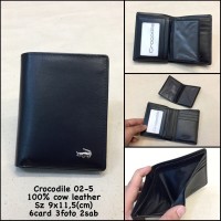 dompet pria crocodile 02-5 replica dompet cowok dompet kulit murah