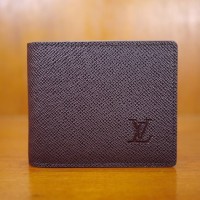 Dompet Pendek Kulit Pria Cowo Import Branded VL 128 Brown