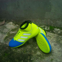 Sepatu Futsal Adidas ACE 17.3 Primemesh Biru-Stabilo Grade Ori