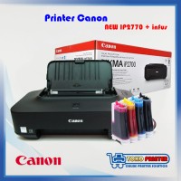 Printer Canon iP2770 Baru infus + Cartridge Recycle PG810 CL811