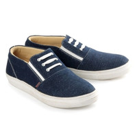 Terbaru - Kets Casual sepatu anak perempuan bahan jeans BKL lucu