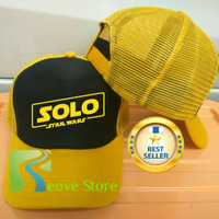 Topi Trucker Star Wars Solo Baseball Snapback - Reove Store