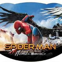 Meja Belajar Anak Spiderman (terbuat dari kayu)