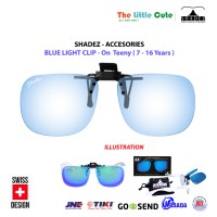 Shadez - Clip On Blue Light Protective Lens / Lensa Antiradiasi Teeny