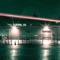 lampu led sorot 100W / tembak / panggung / outdoor / taman / lapanga
