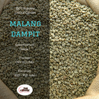 Jual Kopi Robusta Dampit Grade Washed 1 Kg - Green Bean Coffee Murah