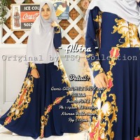 Gamis Syari CARAMEL, Gamis Terbaru Rabbani 2018, Farisa Olshop