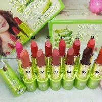 QIAOANNA - Lipstick Aloevera 99% Soothing Gel Magic Aloe Vera Matte
