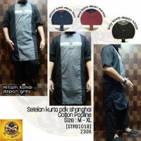 stelan gamis Pakistan al amwa - baju muslim pria dewasa - setelan ga