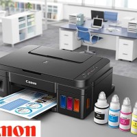 Printer Canon PIXMA G2000 All in One Ink Tank Print Scan Copy