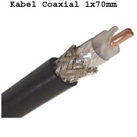 Kabel Coaxial 1x70mm / kabel coaxial 1x70 mm / kabel penangkal petir