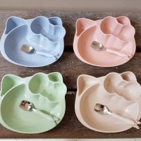 Perlengkapan makan anak / piring makan batita / Hello Kitty Bowl