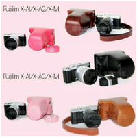 FUJIFILM XA1/XA2/XM1/XA3 LEATHER CASE CAMERA (TAS KAMERA MIRRORLESS)